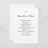 Un coeur celte/irlandais a senti merci (Devant / Derrière)