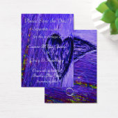 Un Coeur Économise La Date En Bleu Violet (Bureau)