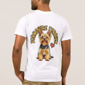 Un compagnon de régal : Yorkshire Terrier T-Shirt (Dos)