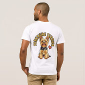 Un compagnon de régal : Yorkshire Terrier T-Shirt (Dos entier)