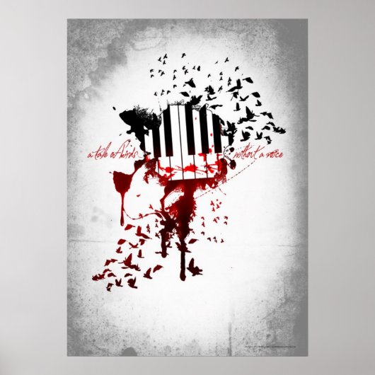 Un conte d'oiseaux sans voix - Poster (Devant)