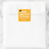 Un Cookie Smart Graduation Favoriser Sticker Carré (Sac)