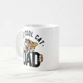 Un Cool chat papa Mug (Devant gauche)