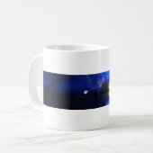 Un Cool de typographie Monogramme Fun Mug (Devant gauche)