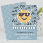 Un Cool Dude Anniversaire Invitation Premier anniv