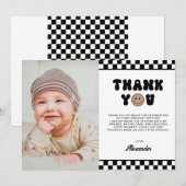 Un Cool Dude premier anniversaire Carte de remerci (Devant / Derrière)