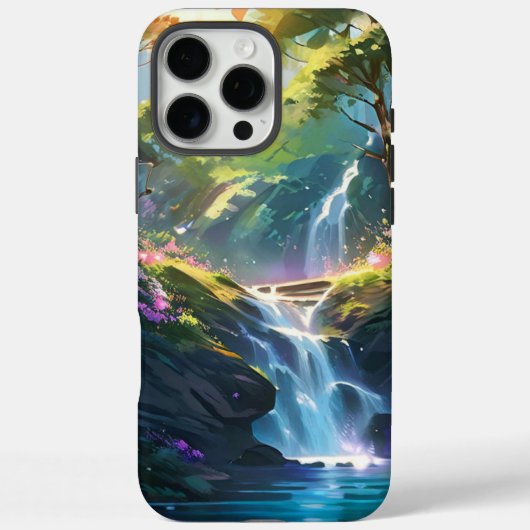 Un coque iPhone 16 Pro Max nature et vivant (Verso)
