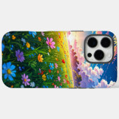 Un coque iPhone 16 Pro Max nature et vivant (Verso (horizontal))