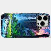 Un coque iPhone 16 Pro Max nature et vivant (Verso (horizontal))