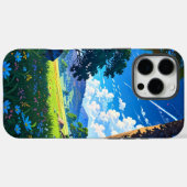 Un coque iPhone 16 Pro Max nature et vivant (Verso (horizontal))