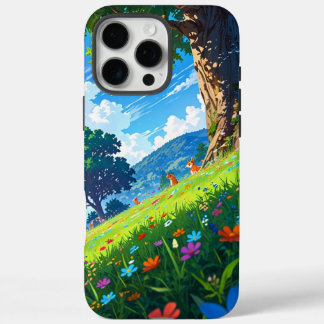 Un coque iPhone 16 Pro Max nature et vivant