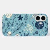 un coque iphone qui ressemble à l'océan (Verso (horizontal))