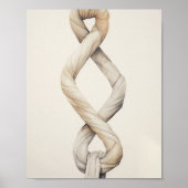 Un Cordon De 3 Strands, Sacrement, Impression Numé (Devant)