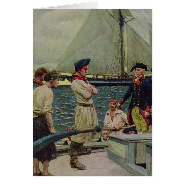 Un corsaire américain prenant un prix britannique (Devant)