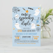 Un costume de type Éffrayant Invitation d'annivers (Debout devant)