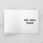 Un coup dur pour craquer Bonne Carte de voeux (Intérieur)