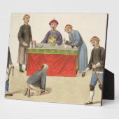 Un coupable devant un magistrat, plaque 1 de 'The (Côté)