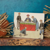 Un coupable devant un magistrat, plaque 1 de 'The (Côté)