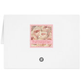Un couple d'Heureuses Saintes-Valentin Roses (Dos Horizontal)
