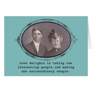 Un couple extraordinaire photo Vintage