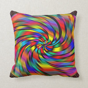 Un coussin coloré de soleil