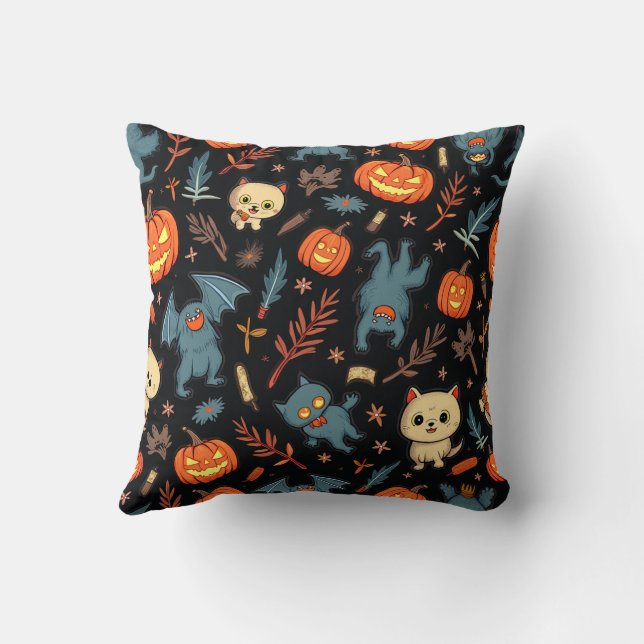 Un coussin coussin pour votre humeur Helloween (Verso)