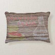Un Coussin d'accentuation de l'écrevisse rustique