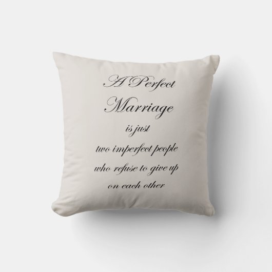 Un Coussin de mariage parfait (Recto)