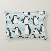 un coussin de pingouin mignon (Devant)