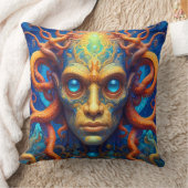 Un coussin d'oreiller jeté pour la maison (Couverture)