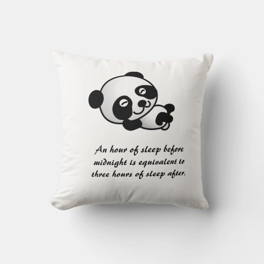 Un coussin qui vous aide à dormir tranquillement (Recto)