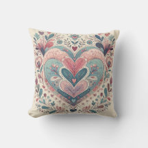 Un Coussin romantique pour votre décoration de Sai