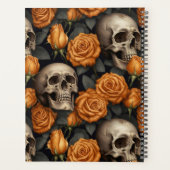 Un crâne et une série Rose 11 (Dos)