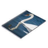Un cygne et son carnet de réflexion (Côté gauche)