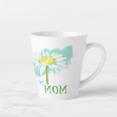 Un Daisin Pour Maman Latte Mug (Droite)