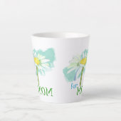 Un Daisin Pour Maman Latte Mug (Devant)