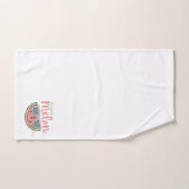 Un Dans Un Ensemble De Serviettes Melon (Serviette à main)