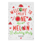 Un dans un melon, 1er été signe de bienvenue (Devant)