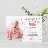 Un dans un Melon Anniversaire Merci Cartes (Debout devant)