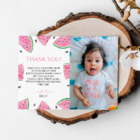 Un Dans Un Melon Birthday Watermelon Carte de reme