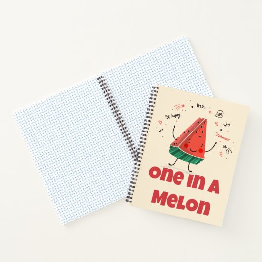 Un dans un Melon - Carnet de pastèque (Intérieur)