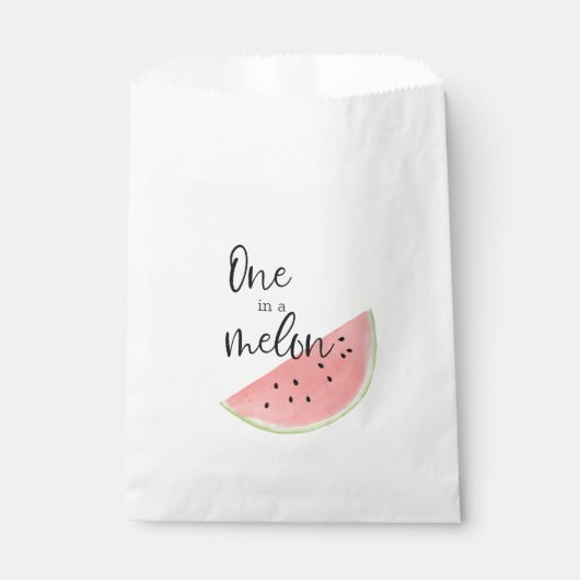 Un dans un Melon Party Favoriser les sacs (Devant)