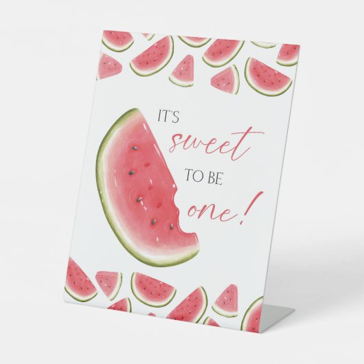 Un dans un Melon signe d'anniversaire, Sweet To Be (Recto)