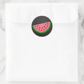 Un dans un melon, Sticker Watermelon, Étiquette, T (Sac)