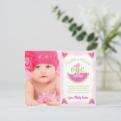 Un dans un Melon Watermelon Carte de remerciements (Debout devant)