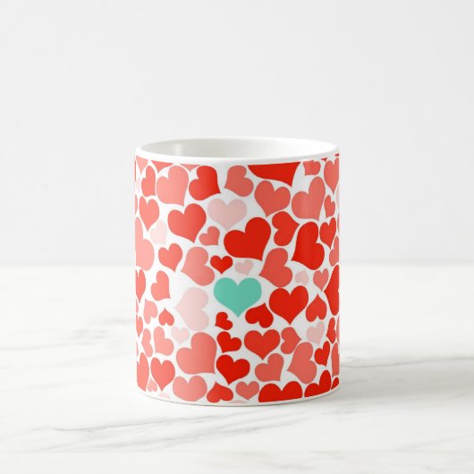 Un dans un million de coeurs Mug (Centre)