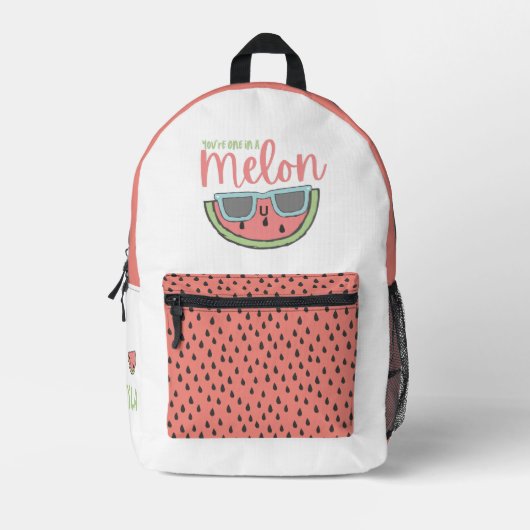 Un Dans Un Sac À Dos Melon (Recto)