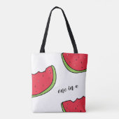 Un dans un sac fourre-tout blanc melon 2 (Dos)