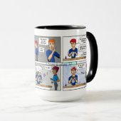 "… Un de ces jours…" Tasse de café (Devant droit)