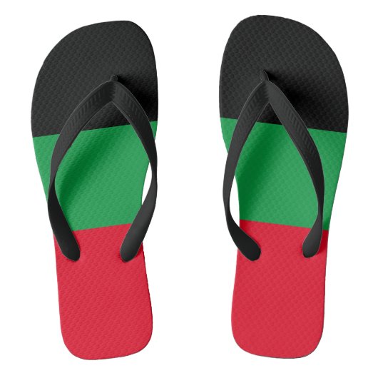 "Un délice afrocentrique" Panafricain tongs (Semelle)